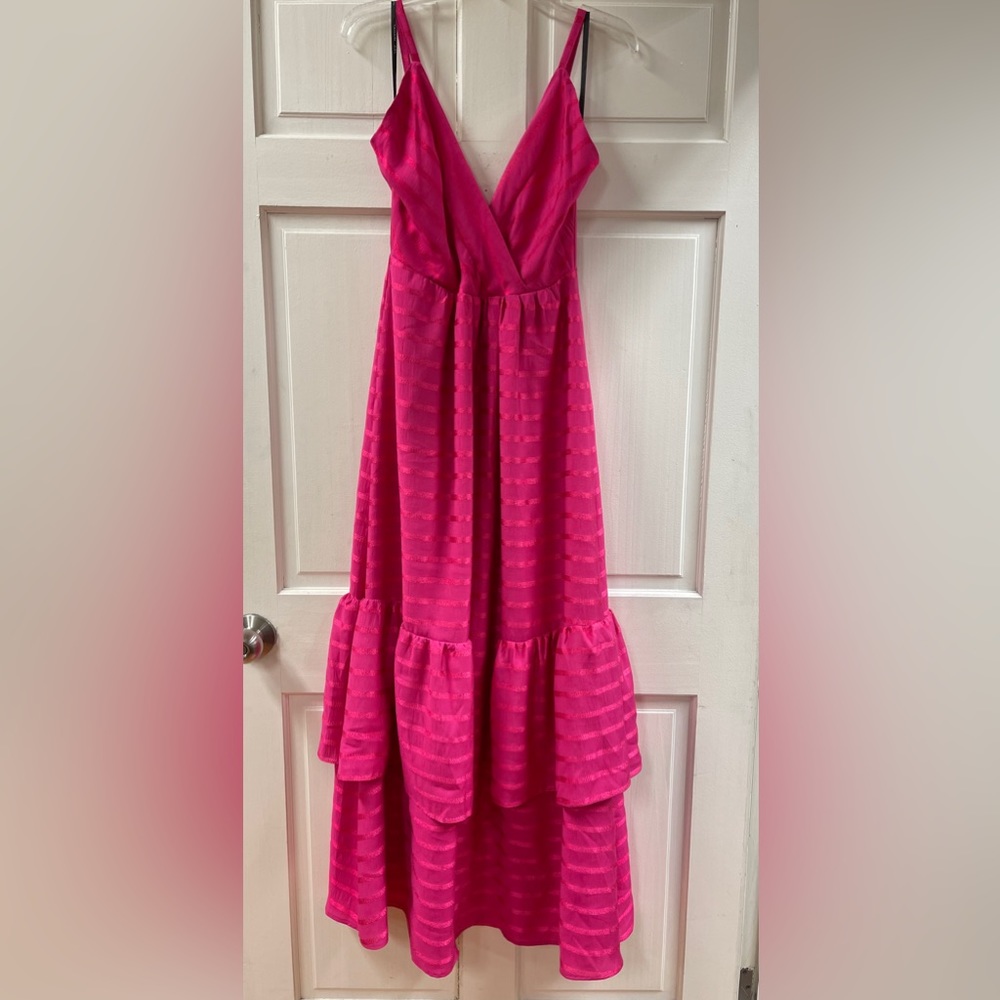 Tahari pink dress